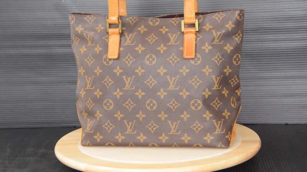 ilovekawaii C03073 - Louis Vuitton Monogram Cabas Piano Shoulder Bag M51148 - YouTube