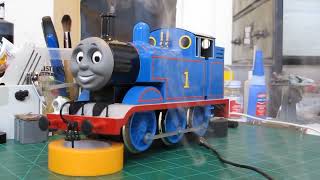 Thomas The Tank Engine Prop Replica Full Functionality Test Eyes And Smoke