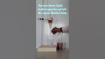 #Separating Funnel #Separation of mixtures #shorts