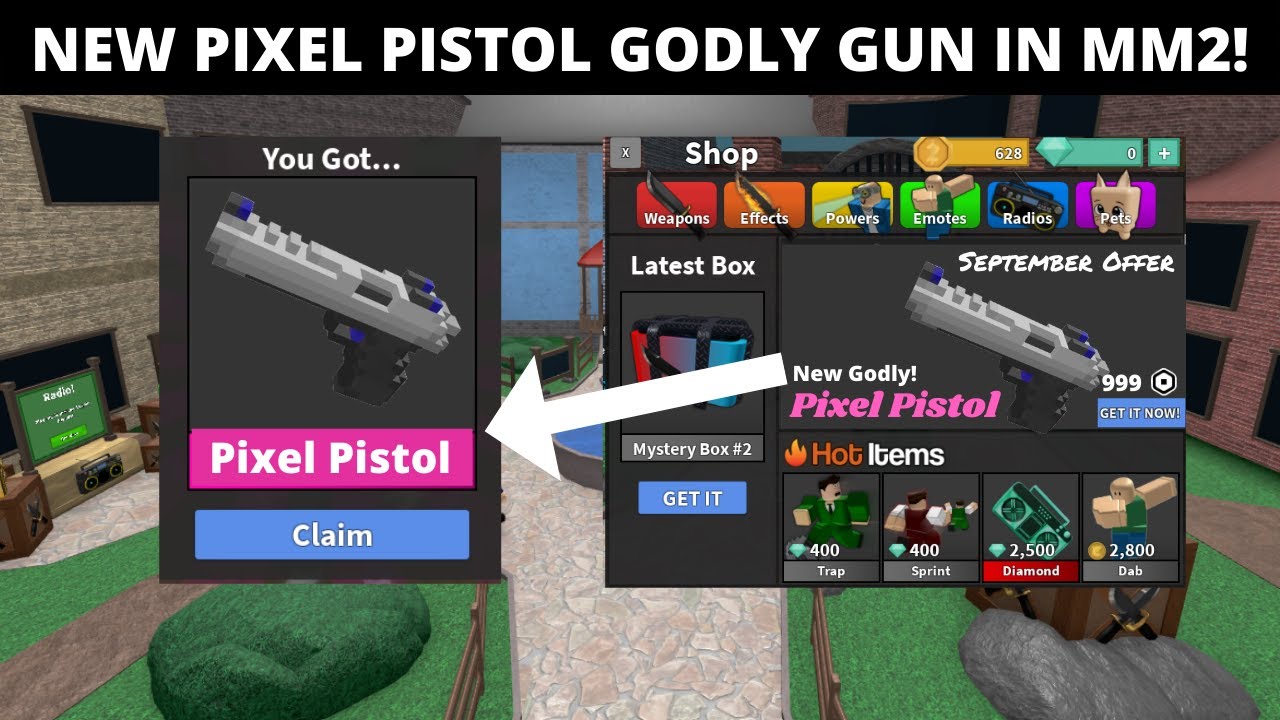 Pixel, Trade Roblox Murder Mystery 2 (MM2) Items