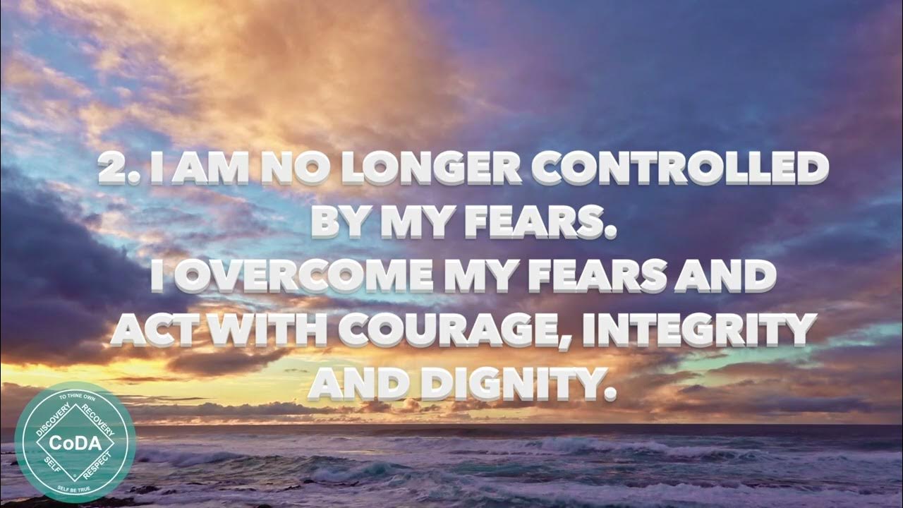 CoDA's 12 Promises Promise 2 YouTube