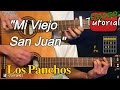 Mi viejo san juan  bolero puertoriqueo covertutorial guitarra