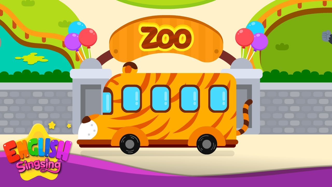 ⁣Kids vocabulary - Zoo - Learn English for kids - English educational video