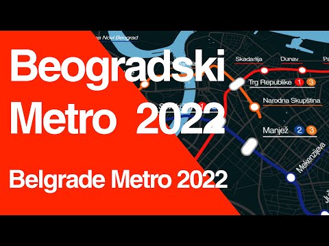 Beogradski Metro 2022 / Belgrade Metro 2022 Update