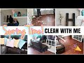 💐 CLEAN AND DECORATE FOR SPRING 2021// CLEANING UNDER COUCH// SPRING CLEANING MOTIVATION