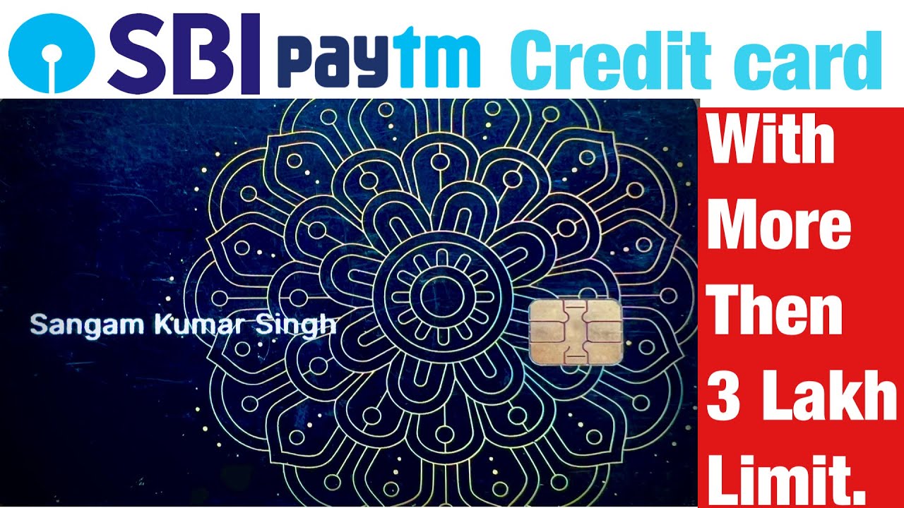 Paytm SBI Credit Card Without Income Proof YouTube paytm-sbi-credit-card-without-income-proof-youtube