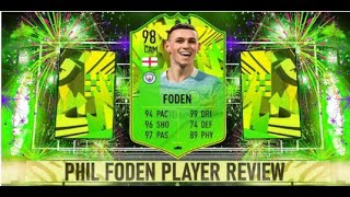 FIFA 21: PHIL FODEN 98 FESTIVAL OF FOOTBALL PLAYER REVIEW I FIFA 21 ULTIMATE TEAM