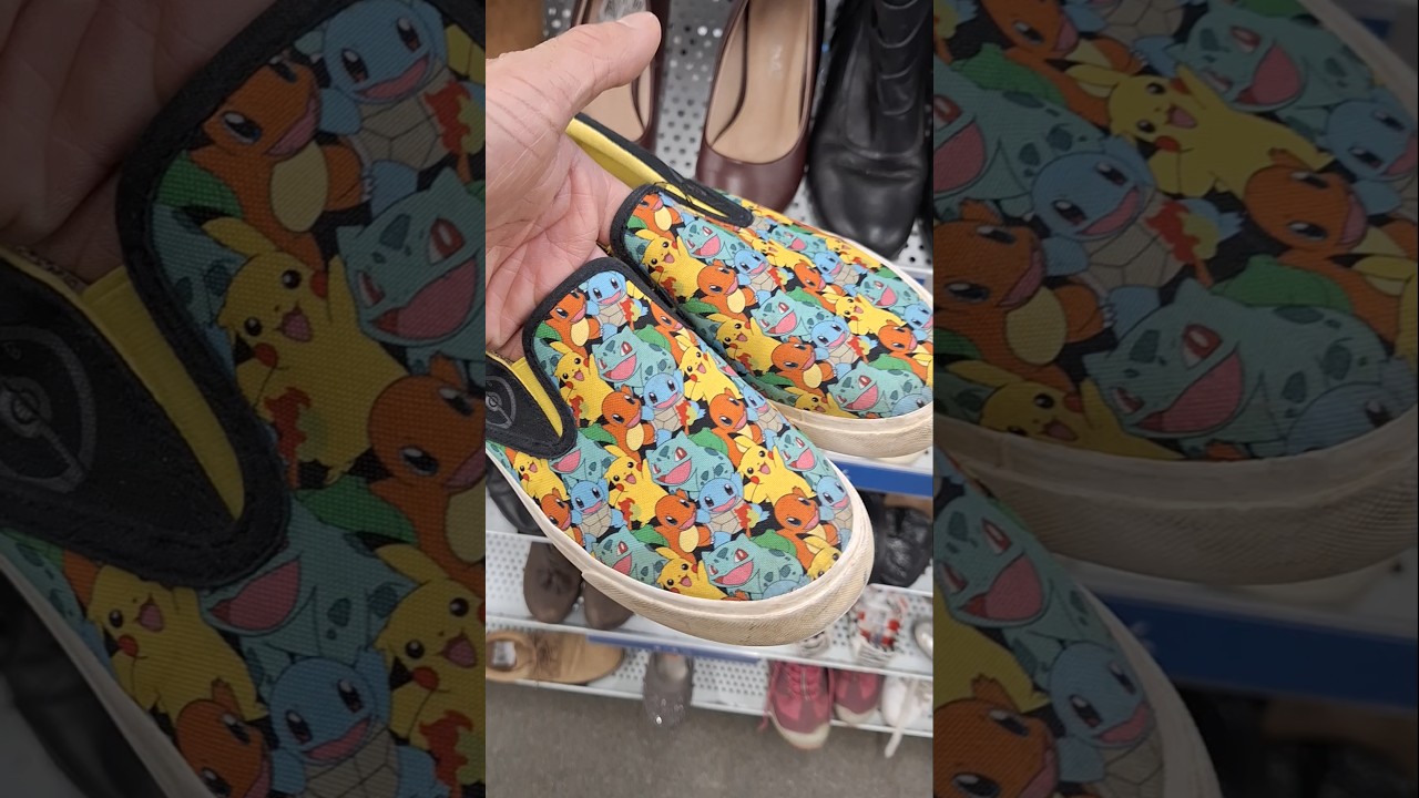 Pokémon shoes collectible item 