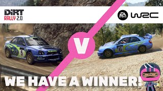 HEAD TO HEAD. DiRT RALLY 2.0 v EA Sports WRC