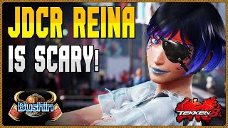 Tekken 8 🔥 Legend JDCR Reina Scariest Gameplay 🔥 T8 Rank Matches 🔥