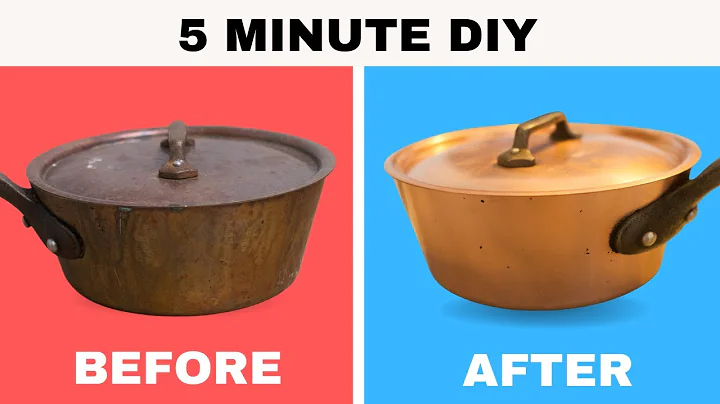 INSANE 5 Minute Copper Pan Restoration DIY