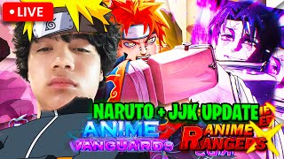 🔴*LIVE* Anime Vanguards + Re:Rangers X Update!