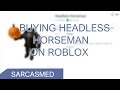 Headless Horseman Roblox Catalog