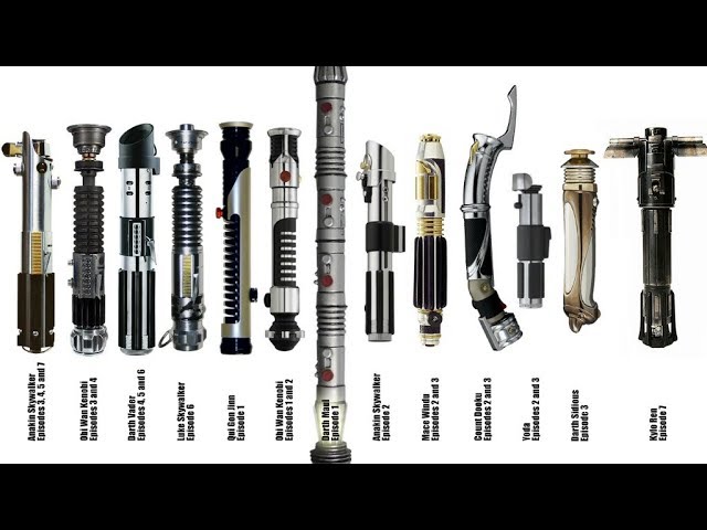 Single Lightsaber Type In Star Wars, Pictures Of Lightsabers From Star Wars