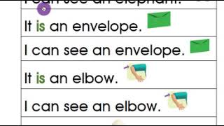Phonics World 1; Unit 2 Lesson 2 Sight words