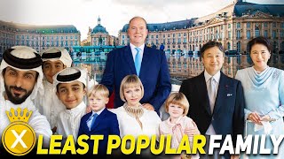 The Least Popular Royal Families In the World (2023)