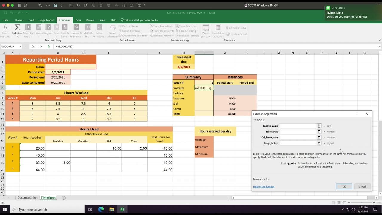 CMP161 Excel Module 3 SAM End of Module Project 1 Video Walkthrough