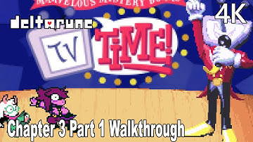 Deltarune Chapter 3 Gameplay Walkthrough Part 1 4K No Commentary