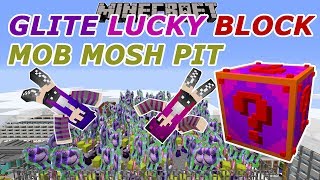 Minecraft: Lucky Block Mob Mosh Pit / Glite Lucky Block / vs Shrek