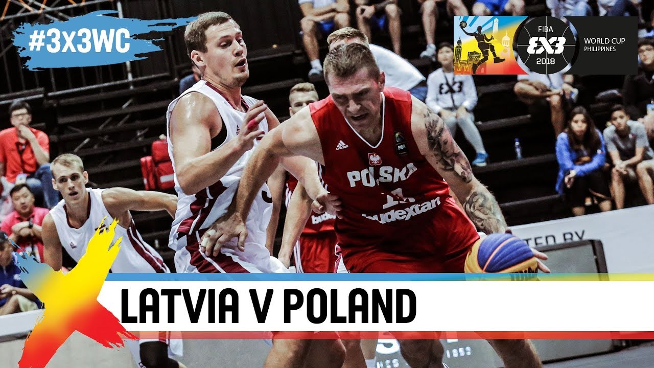 fiba 3x3 los angeles Latvia v Poland | Full Game | Quarter-Final | FIBA 3x3 World Cup 2018