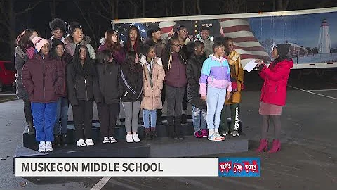 West Michigan students share how they collected hundreds of toys for Toys for Tots