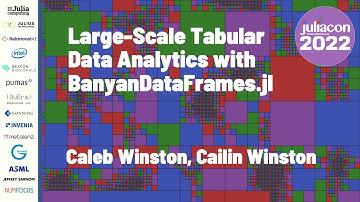 Large-Scale Tabular Data Analytics with BanyanDataFrames.jl | C. Winston, C. Winston | JuliaCon 2022