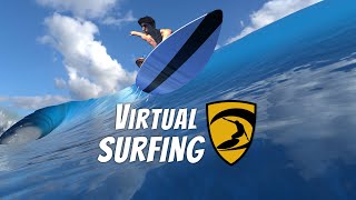 Virtual Surfing on PS5 gameplay best tricks gnarly montage