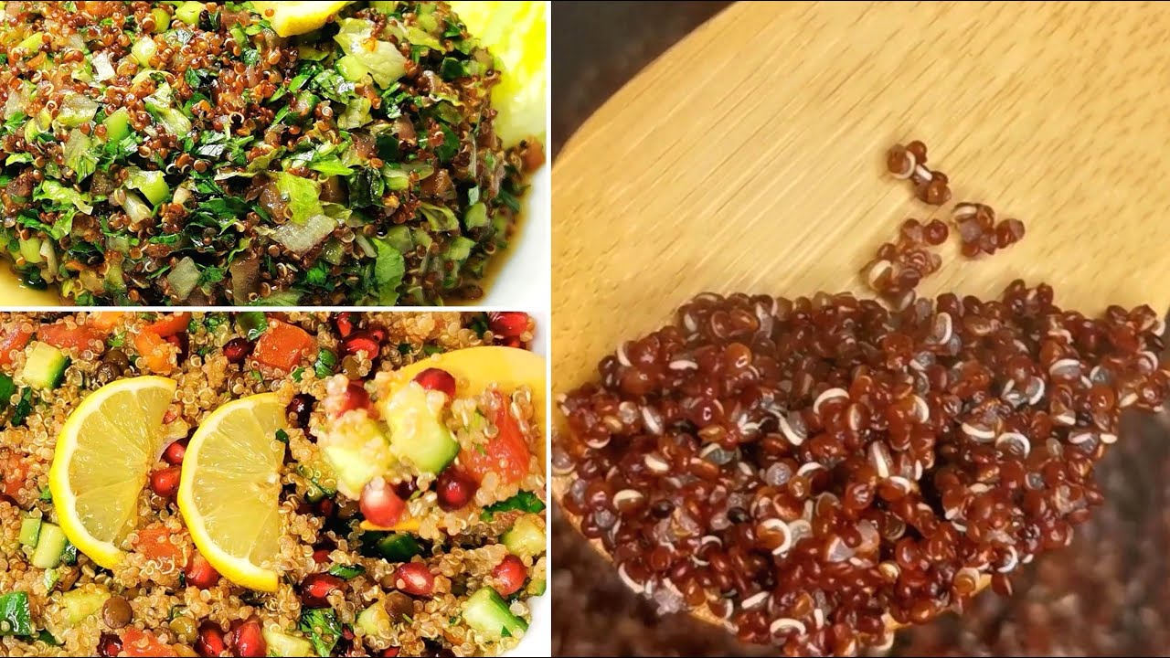 طريقة طبخ الكينوا - How To Cook Quinoa #Quinoa #كينوا #streetfood - YouTube