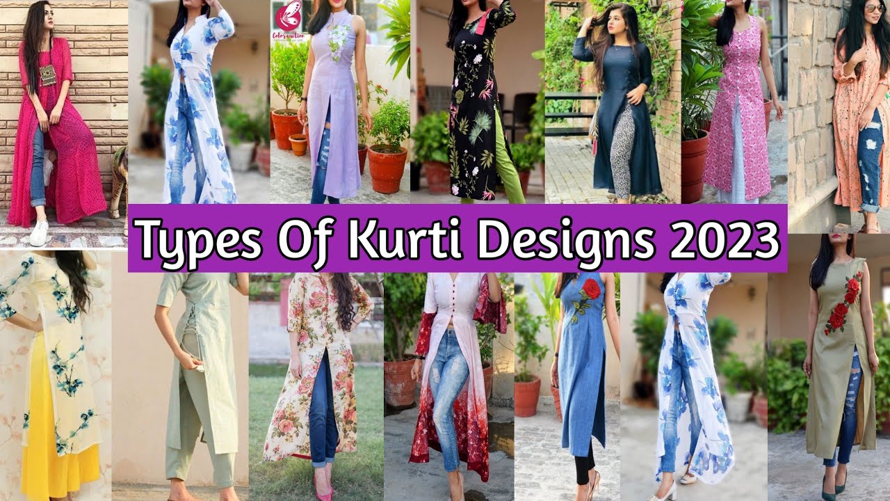 latest kurti design \new dress design 2023for girl\ kurti designs for girls  \dress girl new style - YouTube