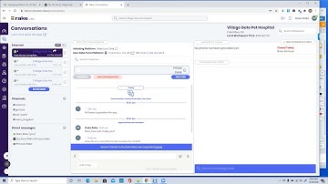 Transfer a chat to a member of your Rake chat and messaging workspace
