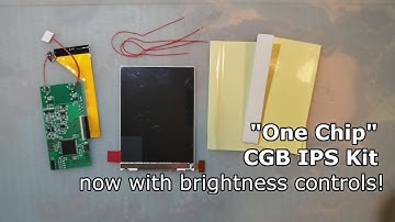 Game Boy Color "One Chip" IPS Kit