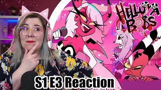 HOT STUFF?!? - S1 E3 - HELLUVA BOSS -  SPRING BROKEN REACTION - Zamber Reacts