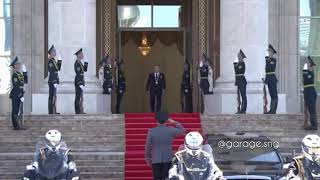 День первого президента. Кортеж Нурсултана Назарбаева