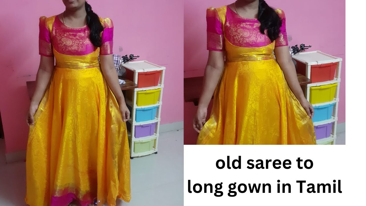 umbrella cut dress with jacket cutting and stitching in Tamil part1 -  YouTube