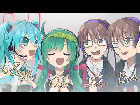 【ボカロ合唱】サクラ色(アンジェラ・アキ)【混声四部】