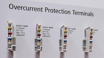System-integrated overcurrent protection in the EtherCAT I/O system