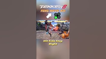 (Season1 only) Feng *Must Learn* Move#21 (U/UF3) Guide #tekken8fengwei #tekken8