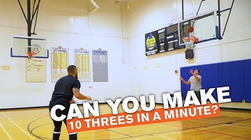 One Minute 3-Point Shooting Drill for Rhythm & Confidence | Basketball Shooting Drills