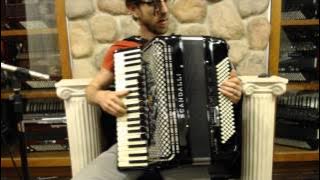 SCANSUPVIH41120BK - NEW Black Scandalli Super VI Piano Accordion LMMH 41 120 $9999