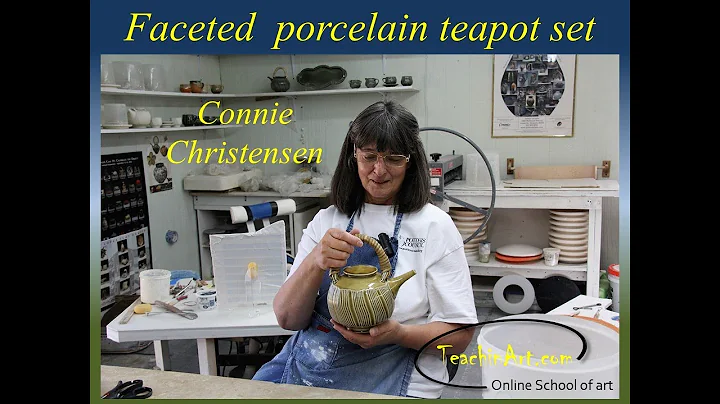 Making a faceted teapot set e-course by Connie Chr...
