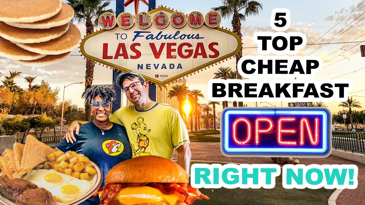 5 BEST CHEAP BREAKFASTS on the LAS VEGAS STRIP 🤤 (Las Vegas 2022) - YouTube