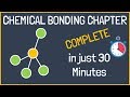 Chemical Bonding and Molecular Structure [Complete] in Just 30 Minutes