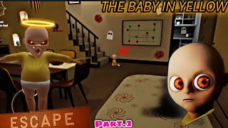 Ye baby to monster hai|the baby in yellow escape|#gaming #technogamerz #escape #thebabyinyellow
