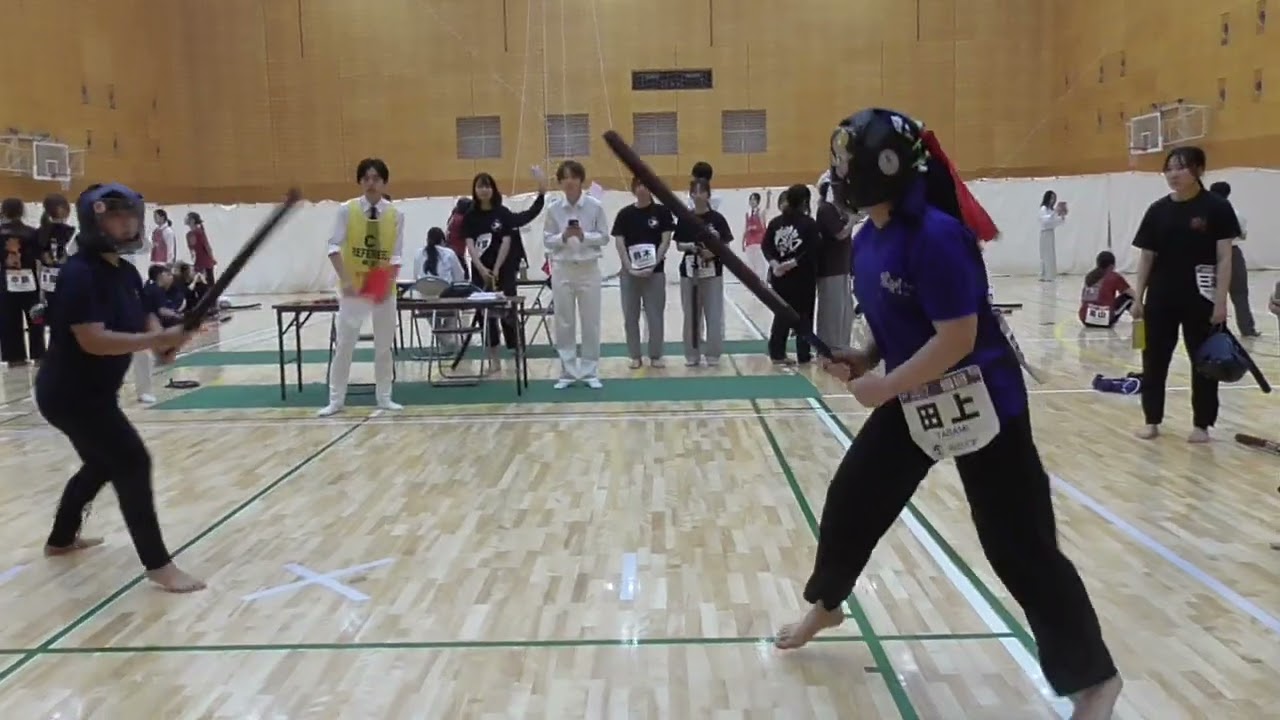 上級生女子両手長剣S th171森田ルミ tc517田上遥菜 - YouTube