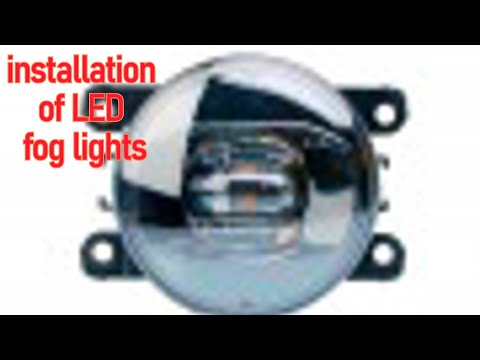 КАК УСТАНОВИТЬ LED VALEO ПТФ НА МАШИНУ | HOW TO INSTALL LED VALEO FOG LIGHTS ON A CAR