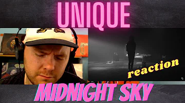 My first time hearing UNIQUE - Midnight Sky (Official Music Video) - reaction video