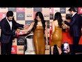 Rashmika Mandanna Struggle In Tight Dress At Animal Press Meet, Ranbir Kapoor Helps