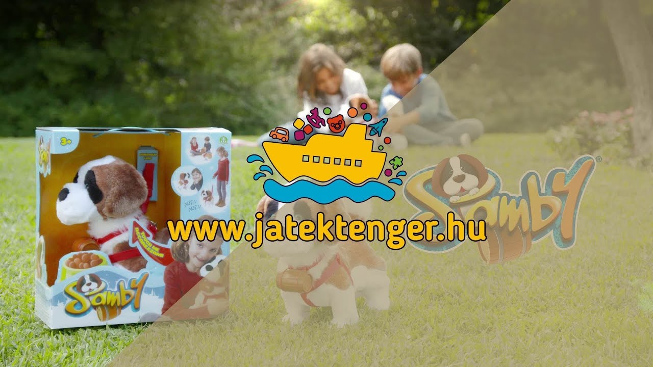 samby az interaktív bernáthegyi kutyus árgép magyarul