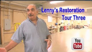 Tour #3 of Lenny's Classic Car Collection - Restoration