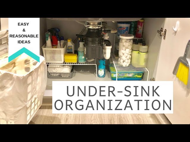 Under Kitchen Sink Storage Ideas • Neat House. Sweet Home®